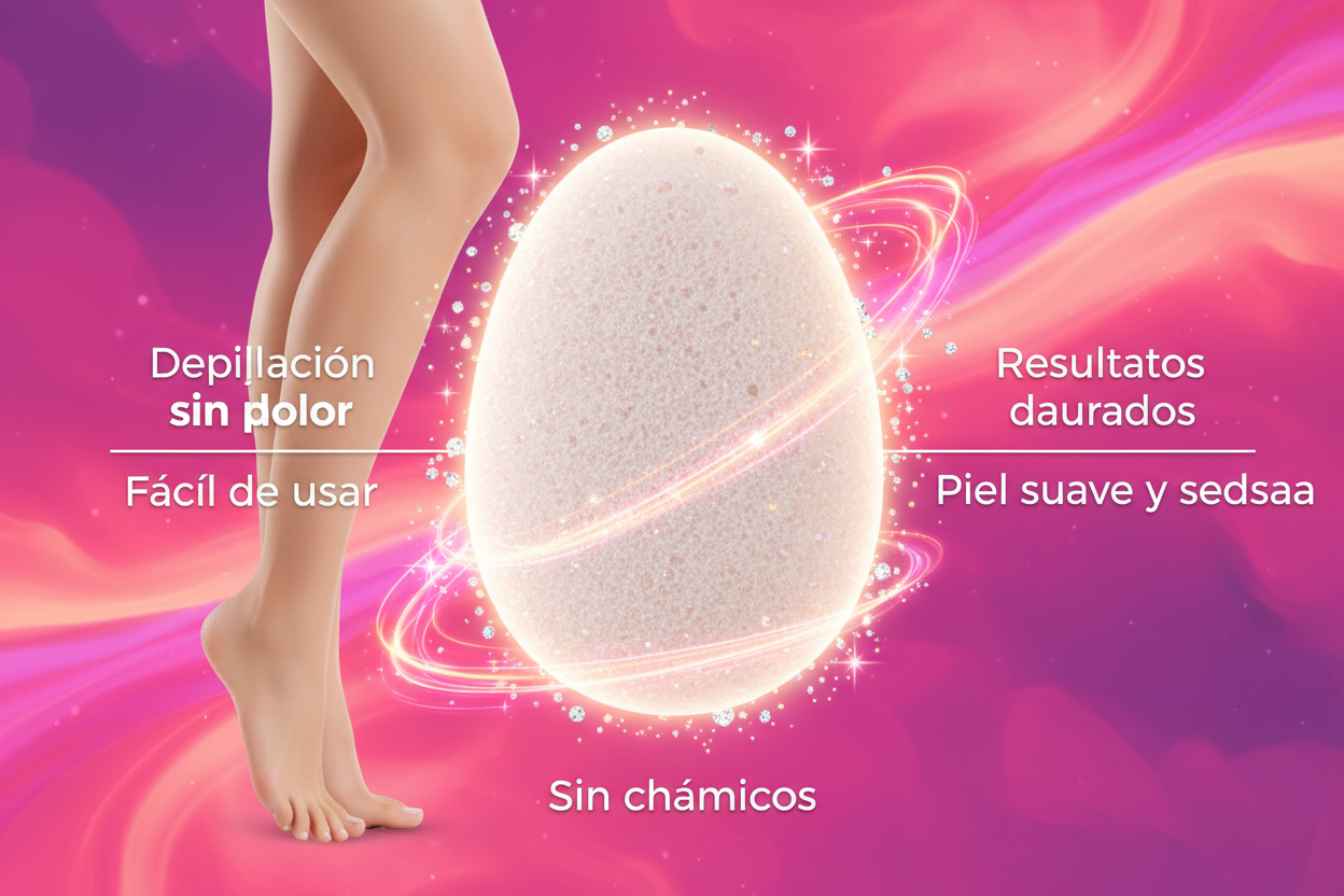 el producto es com o un ovalo