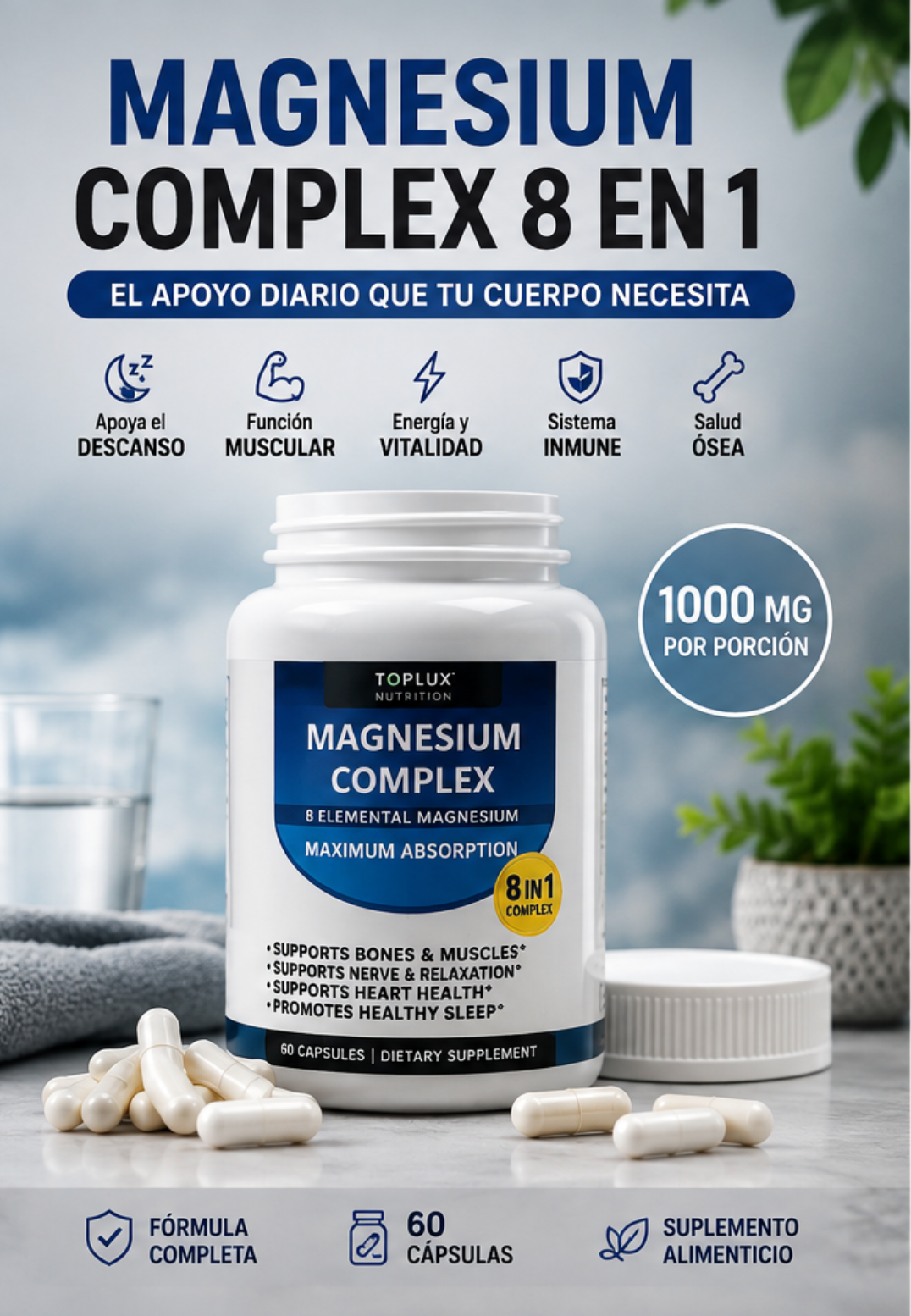 Suplemento Magnesium Complex