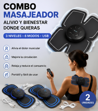 Combo masajeador