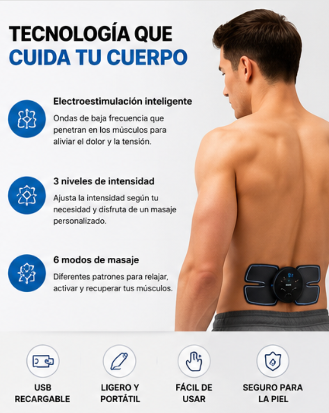 Combo masajeador