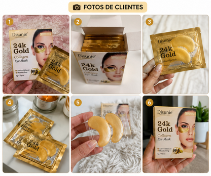 Parches 24K para tus ojos