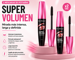 2 Mascara de pestaña super volumen
