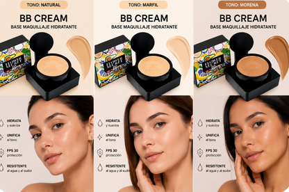 BB CREAM - BASE MAQUILLAJE HIDRATANTE