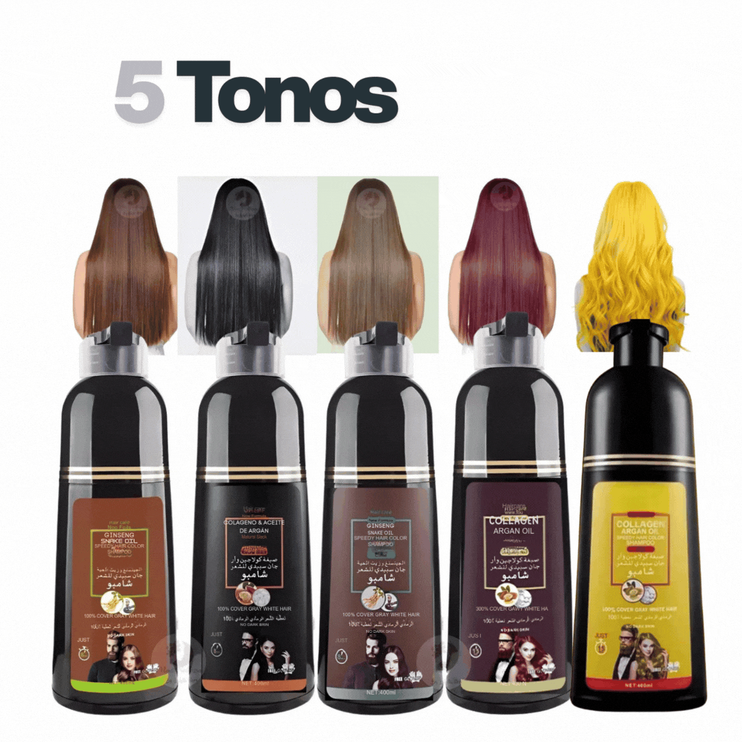 Shampoo Colorante Tinte Cubre Canas™