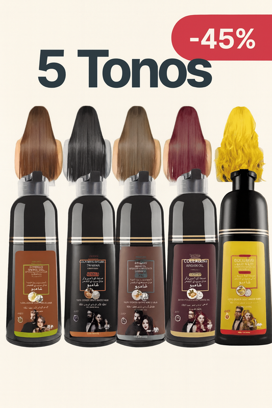 Shampoo Colorante Tinte Cubre Canas™