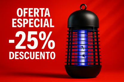 🦟✨ Lámpara Eléctrica Mata Zancudos y Mosquitos™ – Noches tranquilas sin picaduras