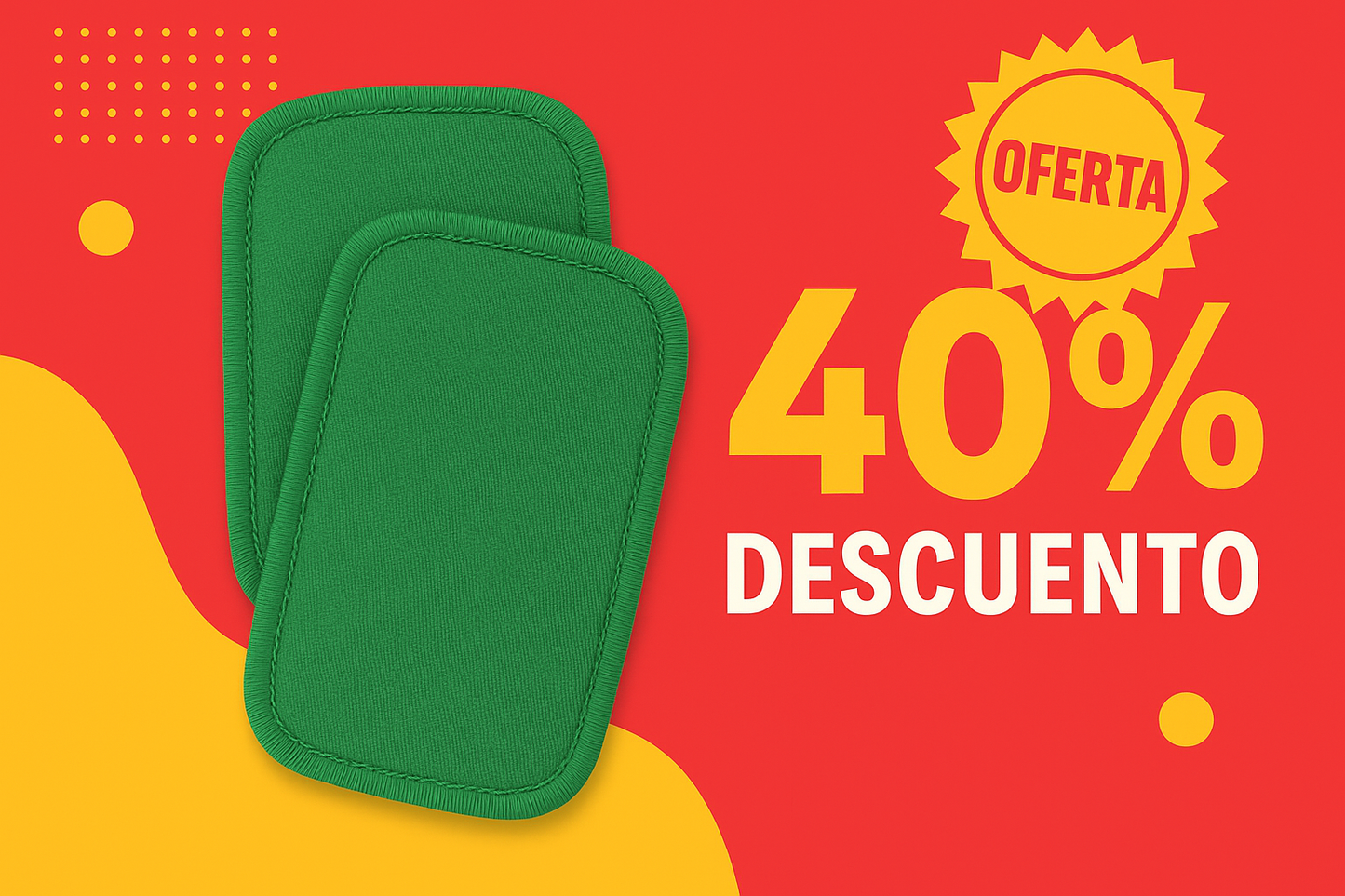 los parches son verdes