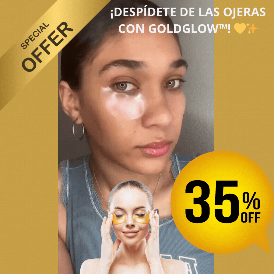 GoldGlow™ – Parches Reafirmantes e Hidratantes para Ojos ✨