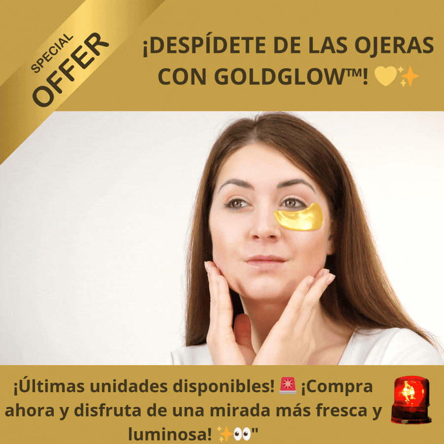 GoldGlow™ – Parches Reafirmantes e Hidratantes para Ojos ✨