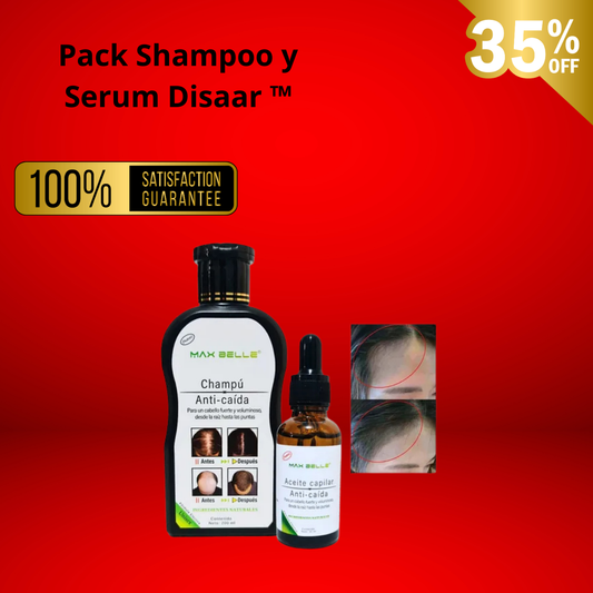 Pack Shampoo + Sérum Disaar de Regalo - Envío gratis Santiago