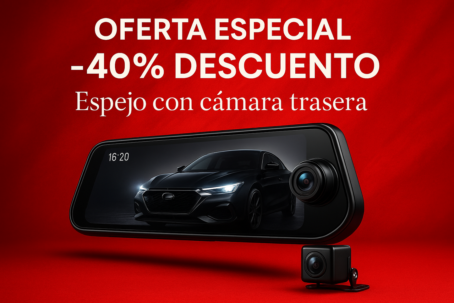 que aparezca el nombre "Espejo con camara trasera"