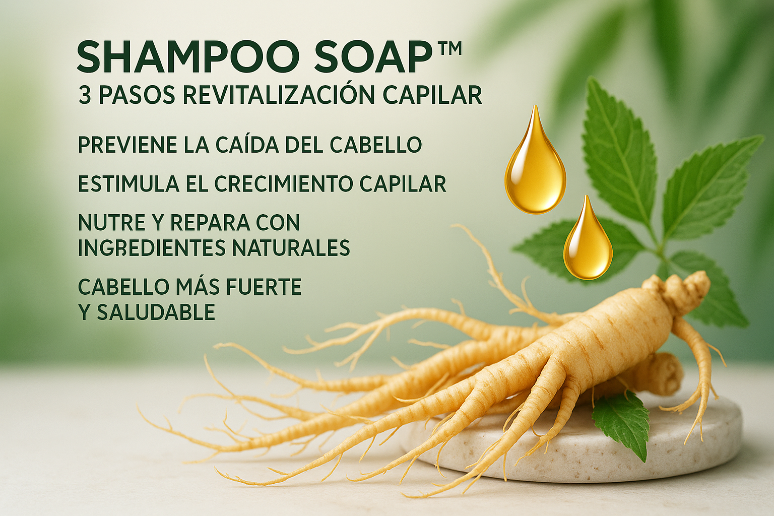 que no aparezca el shampoo pero la planta esta bien